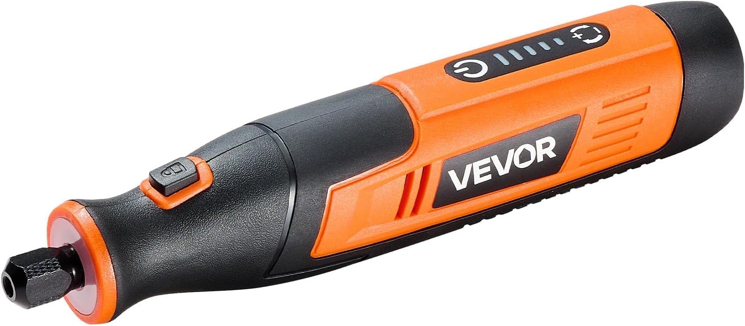 image:imageVEVOR 136Piece Cordless Rotary Tool Kit DC8V Portable Mini Power Rotary Tool 5 Speeds 500030000RPM MultiPurpose DIY Tools for Engraving Sanding Polishing Carving Grinding Cutting DIY Craft73PCS