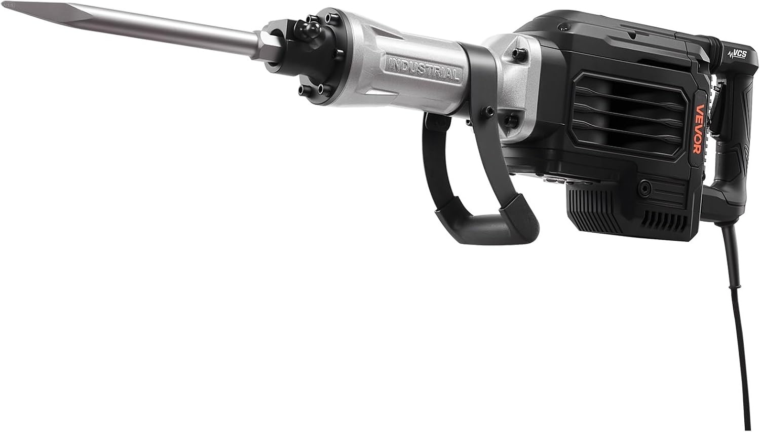 image:imageVEVOR 3500W Electric Demolition Hammer 1900 BPM Durable Jack Hammer Concrete Breaker with 2 Chisels Gloves and a 360 Rotatable Handle for Efficient Trenching BlackBlack
