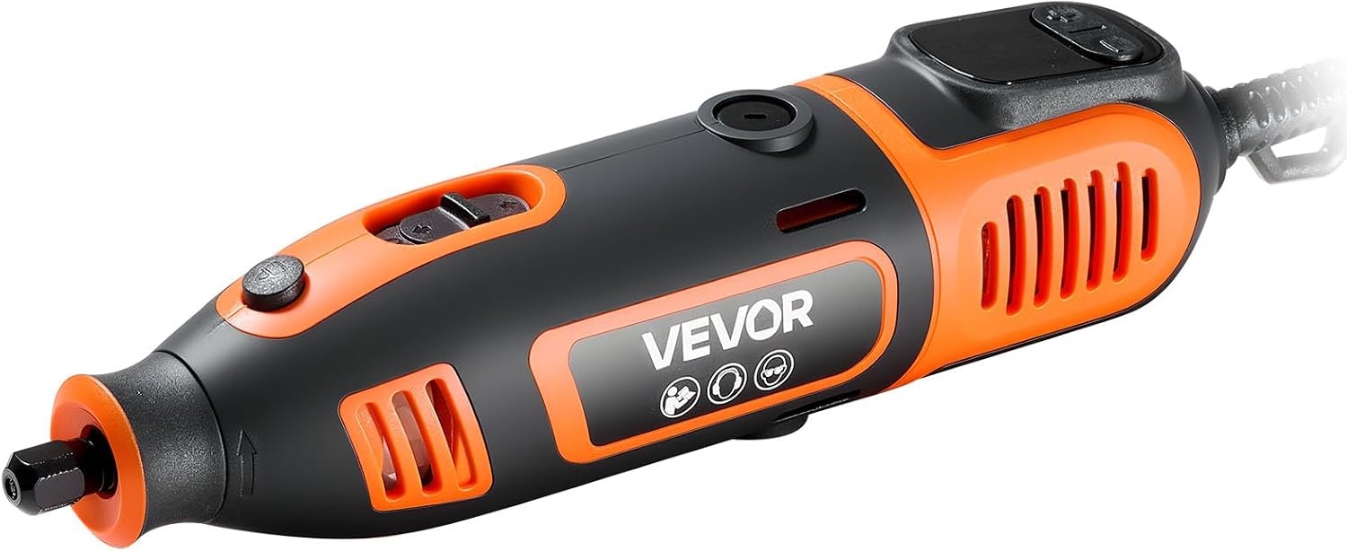 image:imageVEVOR 51Piece Rotary Tool Kit 200W Mini Power Rotary Tool Corded 800040000RPM MultiPurpose DIY Tools with Universal Chuck for Engraving Sanding Grinding Polishing Cutting DIY Crafts
