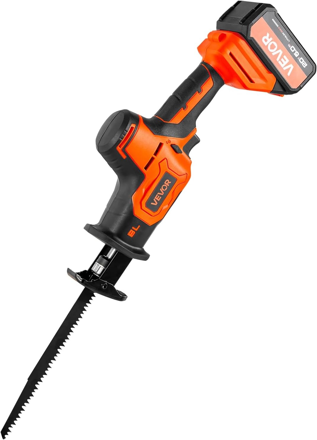 image:imageVEVOR 6 Amp Corded Reciprocating Saw 34 Stroke Length Power Reciprocating Saw with Variable Speed 3000 SPM 8 Blades amp Bag Included for Wood Metal and Plastic CuttingCordless 1