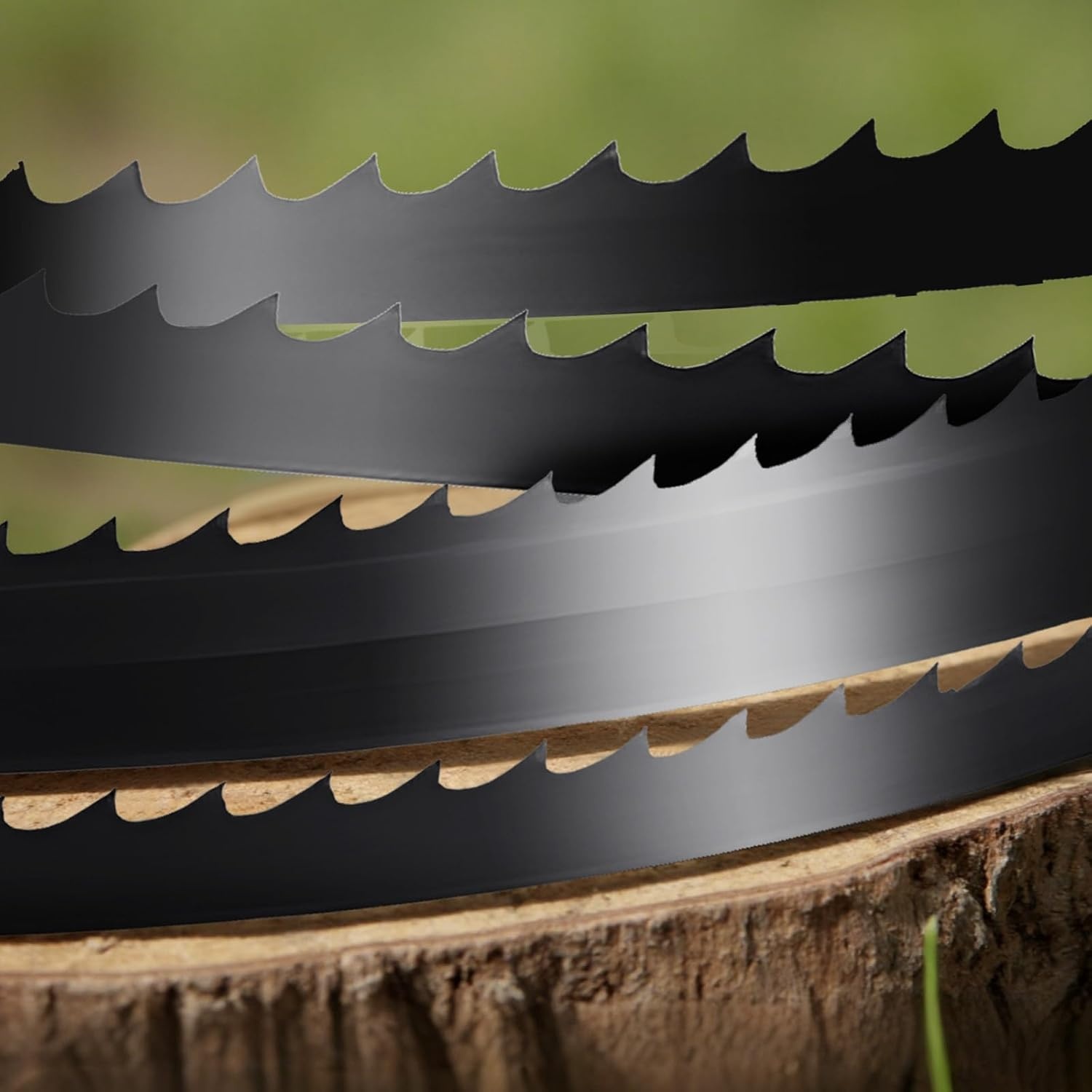 image:imageVEVOR Bandsaw Blade 60 Inch Length 6 TPI Band Saw Blade with 15 HRC Hardened Sharp Teeth SK5 HighStrength Carbon Steel 025 Inch Width Replacement for Major Woodworking Band Saw Brands 1 Pack