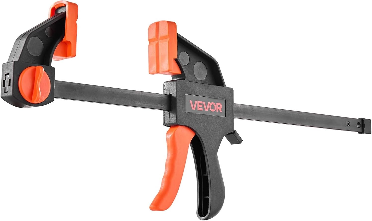 image:imageVEVOR Bar Clamps for Woodworking 2Pack 12 inch and 2Pack 6 inch OneHanded ClampSpreader QuickGrip FClamp with 154 lbs Load Limit Premium Plastic and Steel for Woodworking Metal workingLightDuty