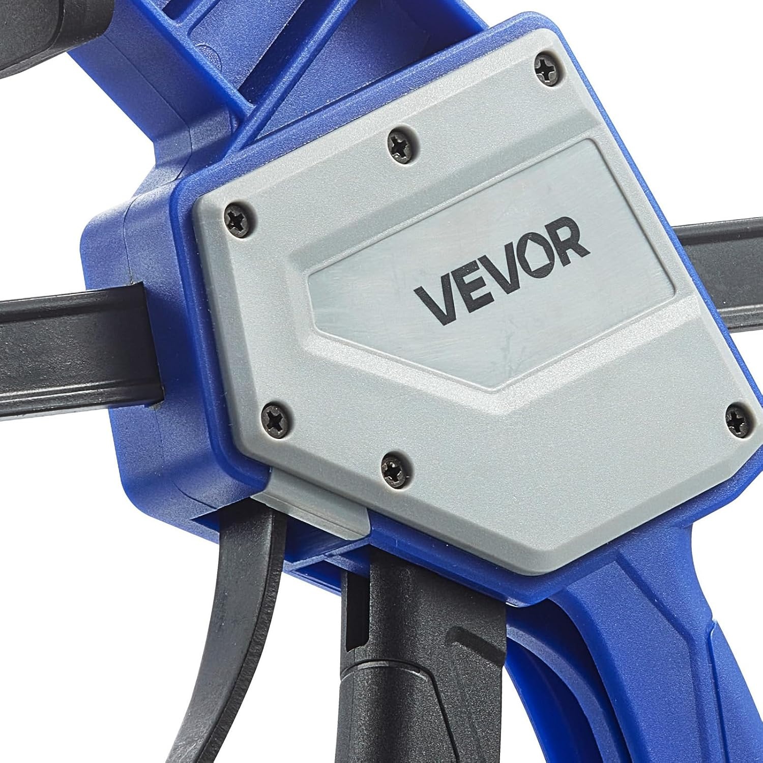 image:imageVEVOR Bar Clamps for Woodworking 2Pack 12 inch and 2Pack 6 inch OneHanded ClampSpreader QuickGrip FClamp with 154 lbs Load Limit Premium Plastic and Steel for Woodworking Metal workingLightDuty