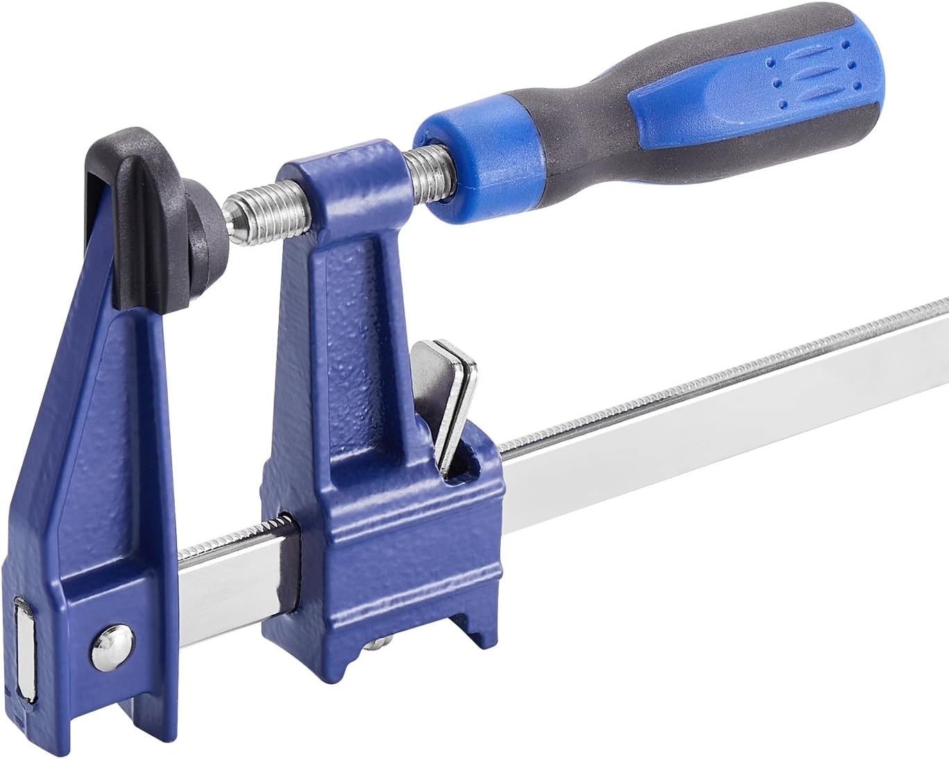 image:imageVEVOR Bar Clamps for Woodworking 2Pack 12 inch and 2Pack 6 inch OneHanded ClampSpreader QuickGrip FClamp with 154 lbs Load Limit Premium Plastic and Steel for Woodworking Metal workingMediumDuty