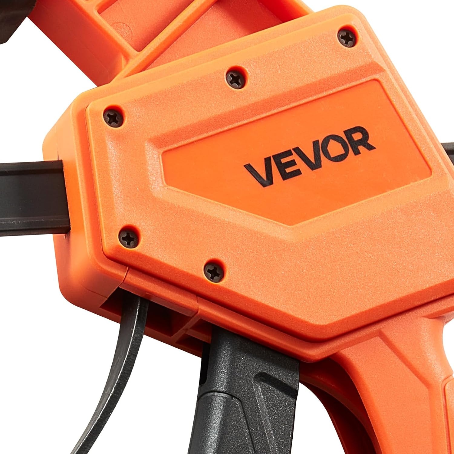 image:imageVEVOR Bar Clamps for Woodworking 2Pack 12 inch and 2Pack 6 inch OneHanded ClampSpreader QuickGrip FClamp with 154 lbs Load Limit Premium Plastic and Steel for Woodworking Metal workingLightDuty