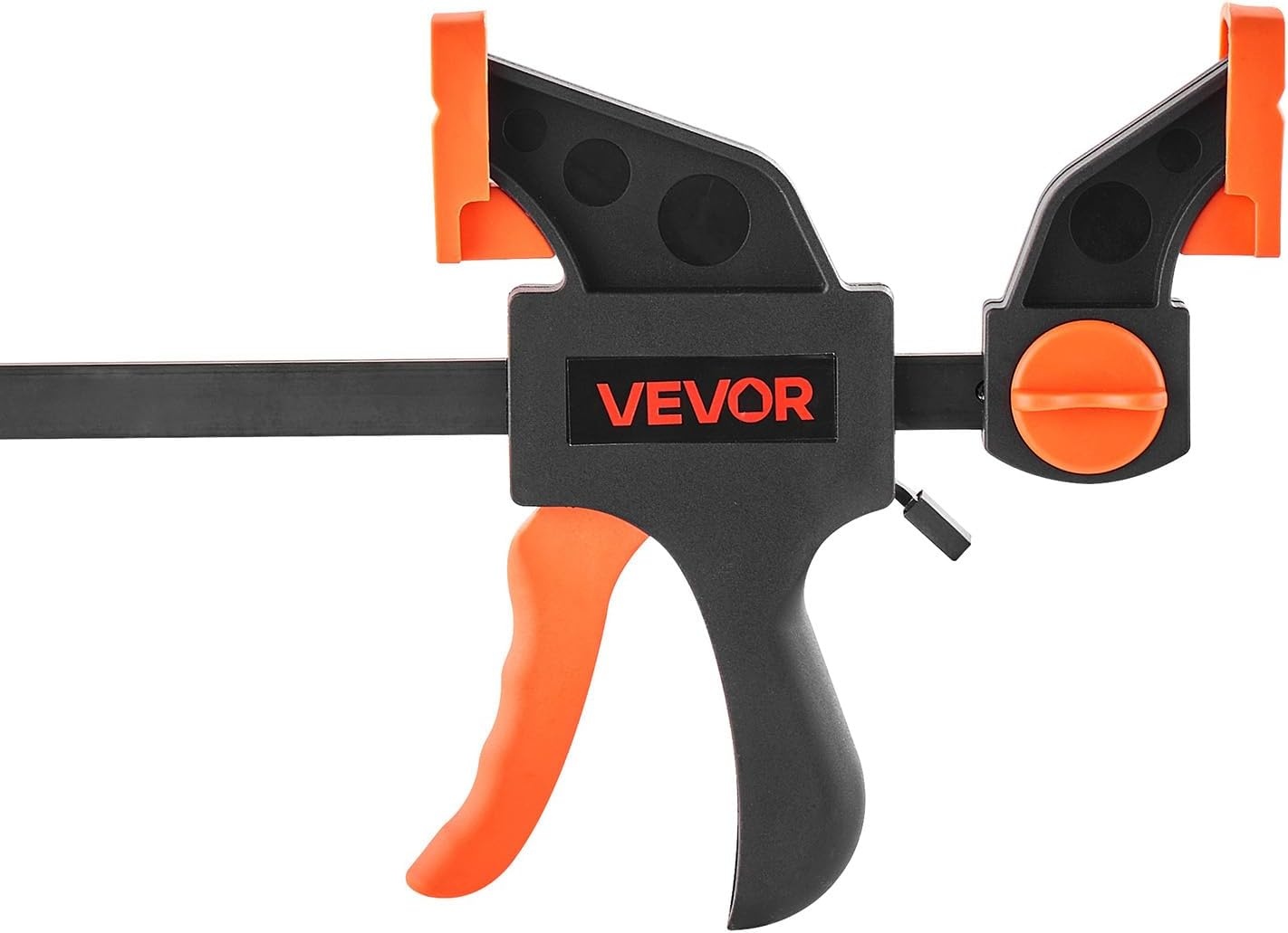 image:imageVEVOR Bar Clamps for Woodworking 2Pack 12 inch and 2Pack 6 inch OneHanded ClampSpreader QuickGrip FClamp with 154 lbs Load Limit Premium Plastic and Steel for Woodworking Metal workingLightDuty