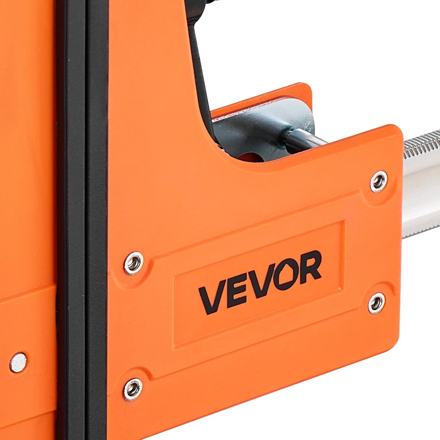 image:imageVEVOR Bar Clamps for Woodworking 2Pack 24 inch Parallel Clamp Set FClamp with 1500 lbs Load Limit Even Pressure Highstrength Plastic and Carbon Steel for Woodworking Metal Working Orange24