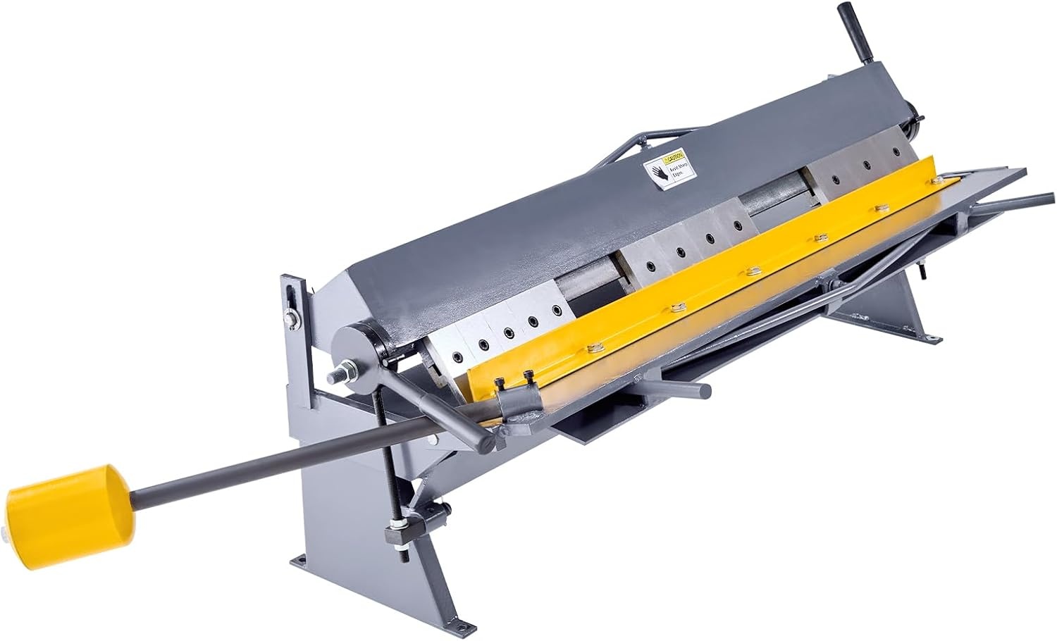 image:imageVEVOR Box and Pan Brake 48 in Sheet Metal Bending Brake16Gauge Mild Steel Capacity 0135 Degree Adjustable Metal Bender Machine with 16 Fingers HeavyDuty Aluminum Folder for Precise Bending50 inch