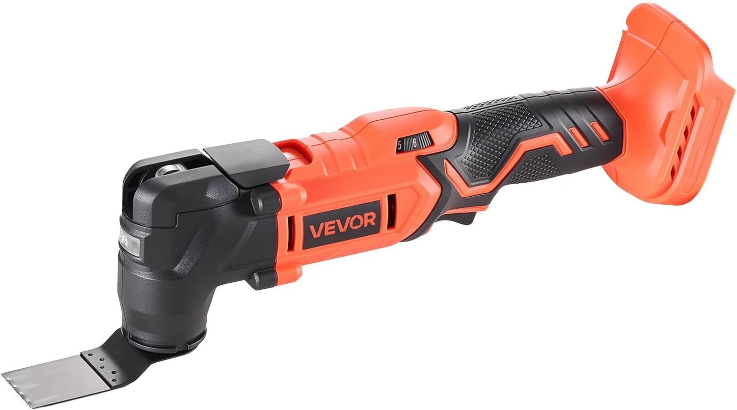 image:imageVEVOR Cordless Oscillating Tool 20V Multitool Oscillating Tool with 6 Variable Speeds 850017000 OPM 32 Oscillating Angle 8PCS Saw Accessories amp LED Work Light Battery Pack Not Included20VA