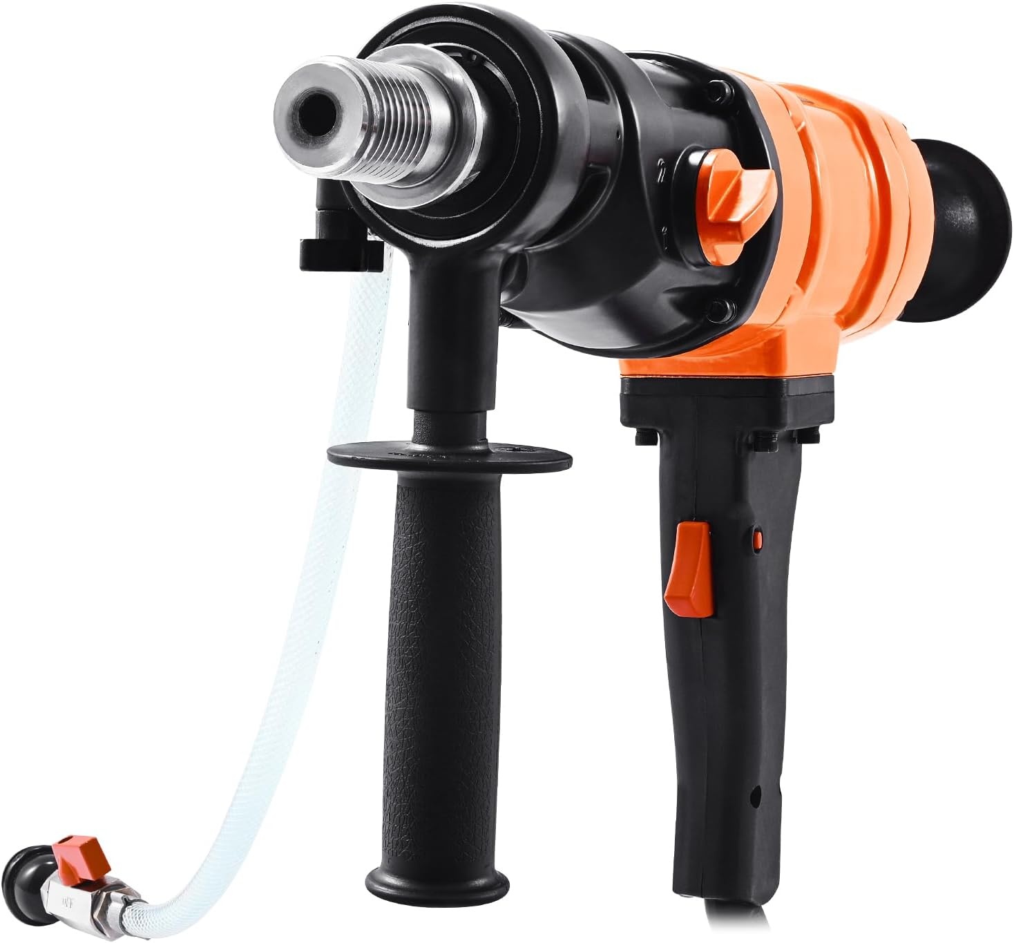 image:imageVEVOR Diamond Core Drilling Machine 8 in Drilling Diameter Handheld Dry and Wet Concrete Core Drill Rig with 4 Drill Bits 10752300 RPM 2Speed UNC1 147 Thread for Concrete Brick Stone 1800W8in Core Drill 4 Bits Set
