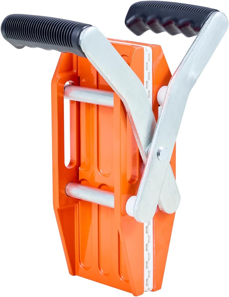 image:imageVEVOR Double Handed Stone Carrying Clamps 660 lbs Load Capacity 2 Pack Granite Panel Carriers Lifting Tools with Rubberlined 0236 Inches Heavy Duty lifting Clamps for Plywood Glass GraniteOrangewhite