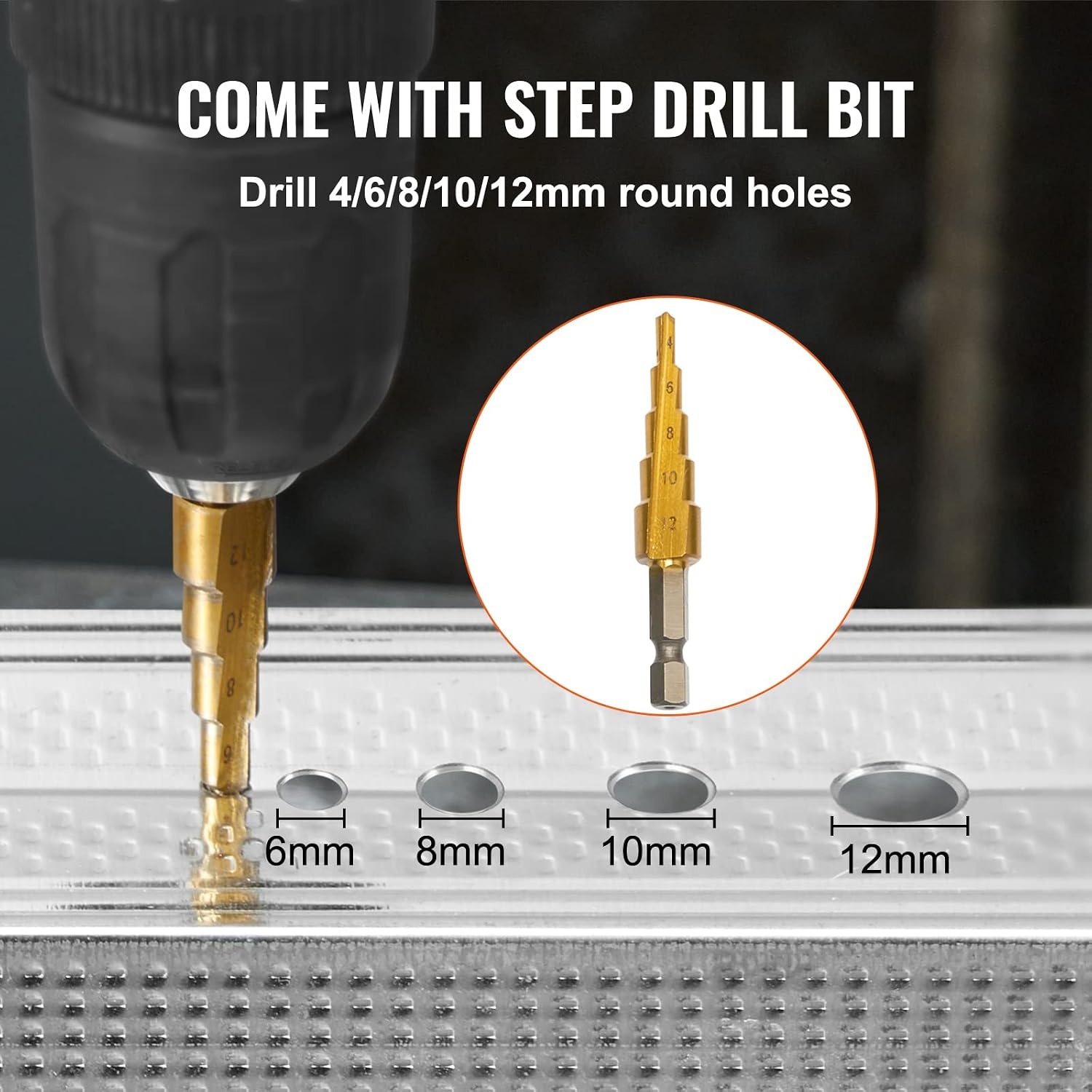 image:imageVEVOR Electric Metal Nibbler 625W Nibbler Metal Cutter 1000RPM High Speed Rotor 016in4mm Metal Nibbler 110V w Replaced Blades Storage Case Sheet Metal Nibbler for Cutting Stainless Steel AluminiumDouble Head Sheet Metal Nibbler Cutter