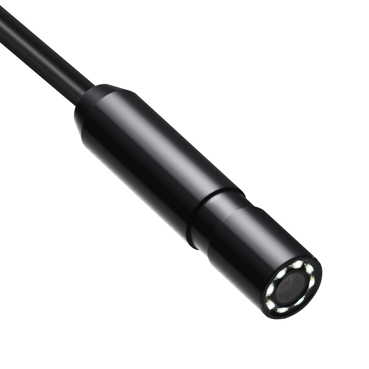 image:imageVEVOR Endoscope Camera with 492FT SemiRigid Cable 1920P HD Borescope for Android amp iOS Industrial Inspection Tool with Light 8 LED 2X Zoom IP67 Waterproof Snake Camera for Auto Plumbing