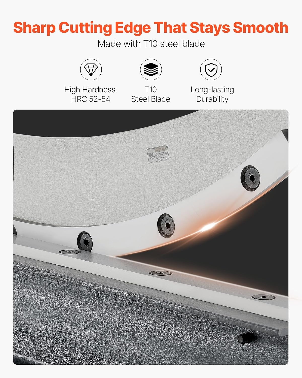 image:imageVEVOR Guillotine Shear 20 in Bed Width Benchtop Cutter Manual Hand Plate Shear for Metal Sheet Processing with Q235 Material High Precision Stand for PCB Board Aluminum Steel Copper Plastic