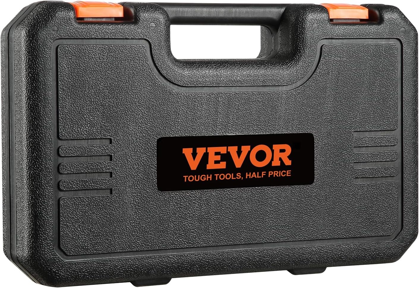 image:imageVEVOR Impact Socket Set 130 Piece 38 amp 12 SAE amp Metric Drive Socket Set 6 Point CrMo Alloy Steel for Auto Repair EasytoRead Size Markings Includes Storage Case12 23PCS