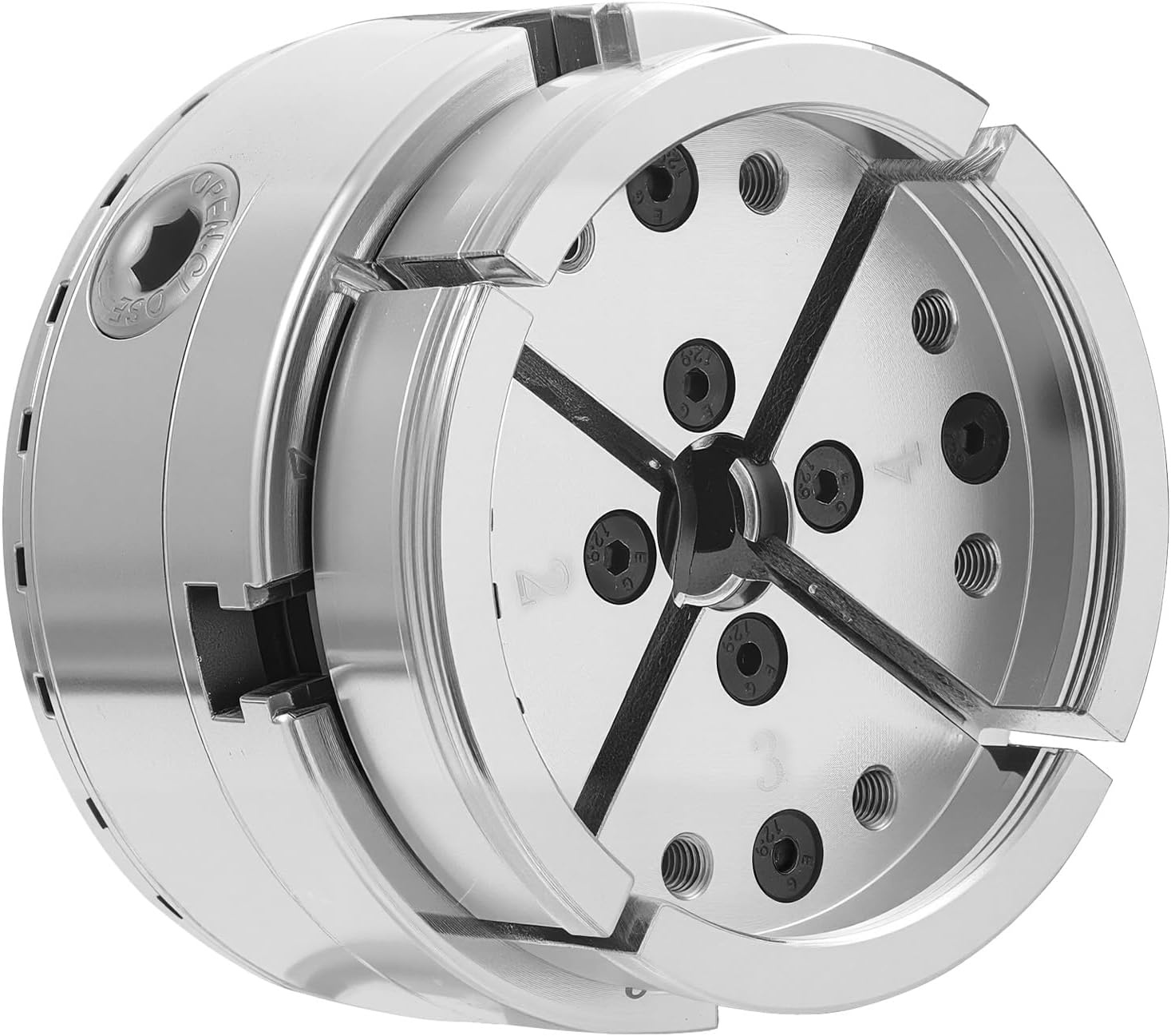 image:imageVEVOR KP96 Lathe Chuck 4Jaw 375 Diameter Metal Lathe Chuck Turning Machine Accessories Selfcentering Tool for Lathe Precision Machining Grinding Machines Milling Machines4in