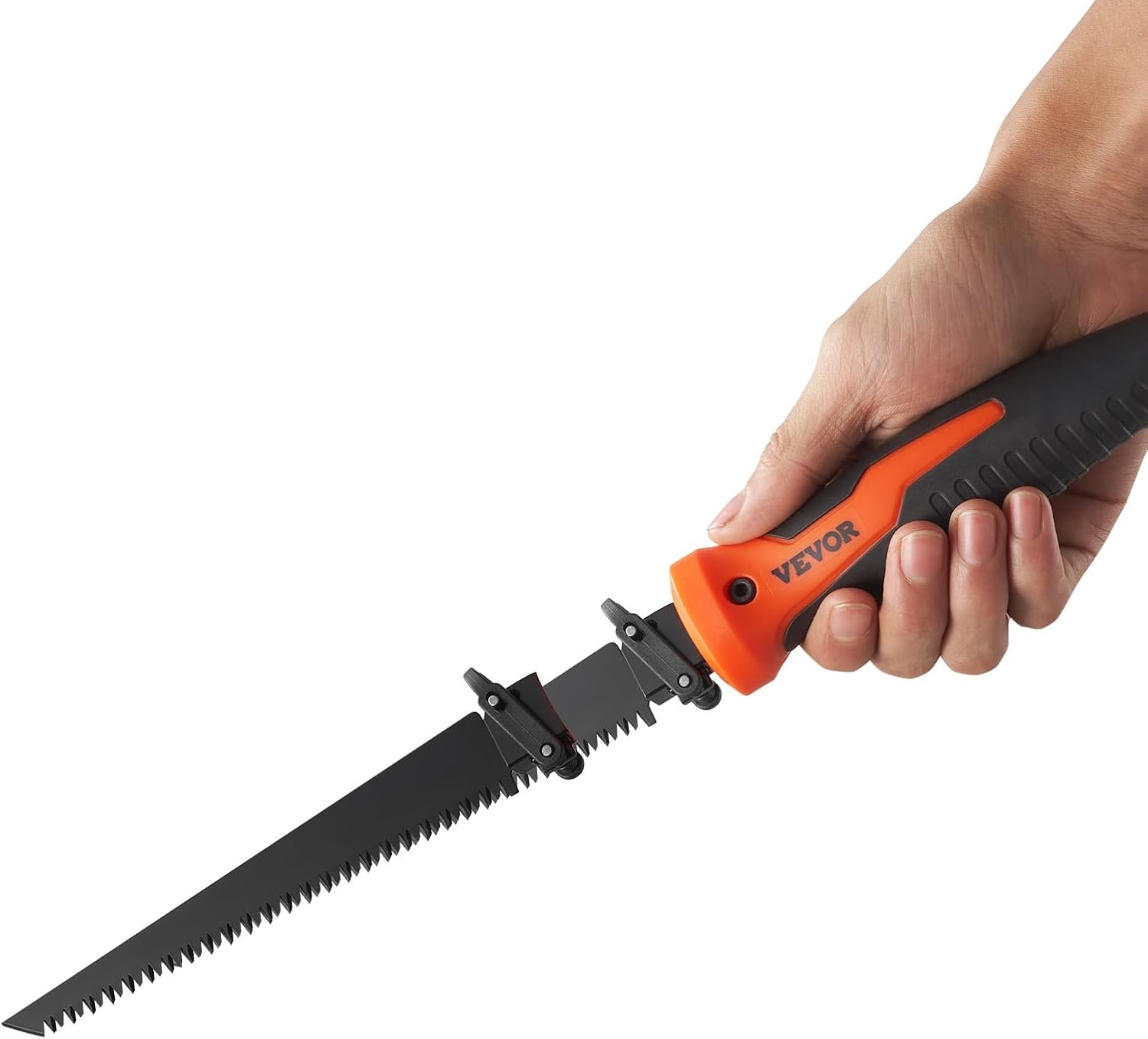 image:imageVEVOR Keyhole Saw 6 in Soft Grip Handle 8in1 MultiBlades Drywall Triple Ground Teeth for Cutting Drywall Wood Metel Plastic Plywood Wallboard Thin Sheet6 inch