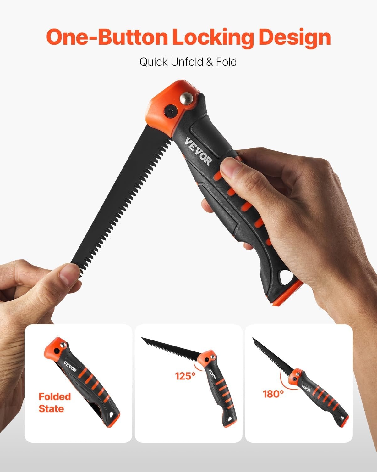 image:imageVEVOR Keyhole Saw 6 in Soft Grip Handle 8in1 MultiBlades Drywall Triple Ground Teeth for Cutting Drywall Wood Metel Plastic Plywood Wallboard Thin Sheet5 inch