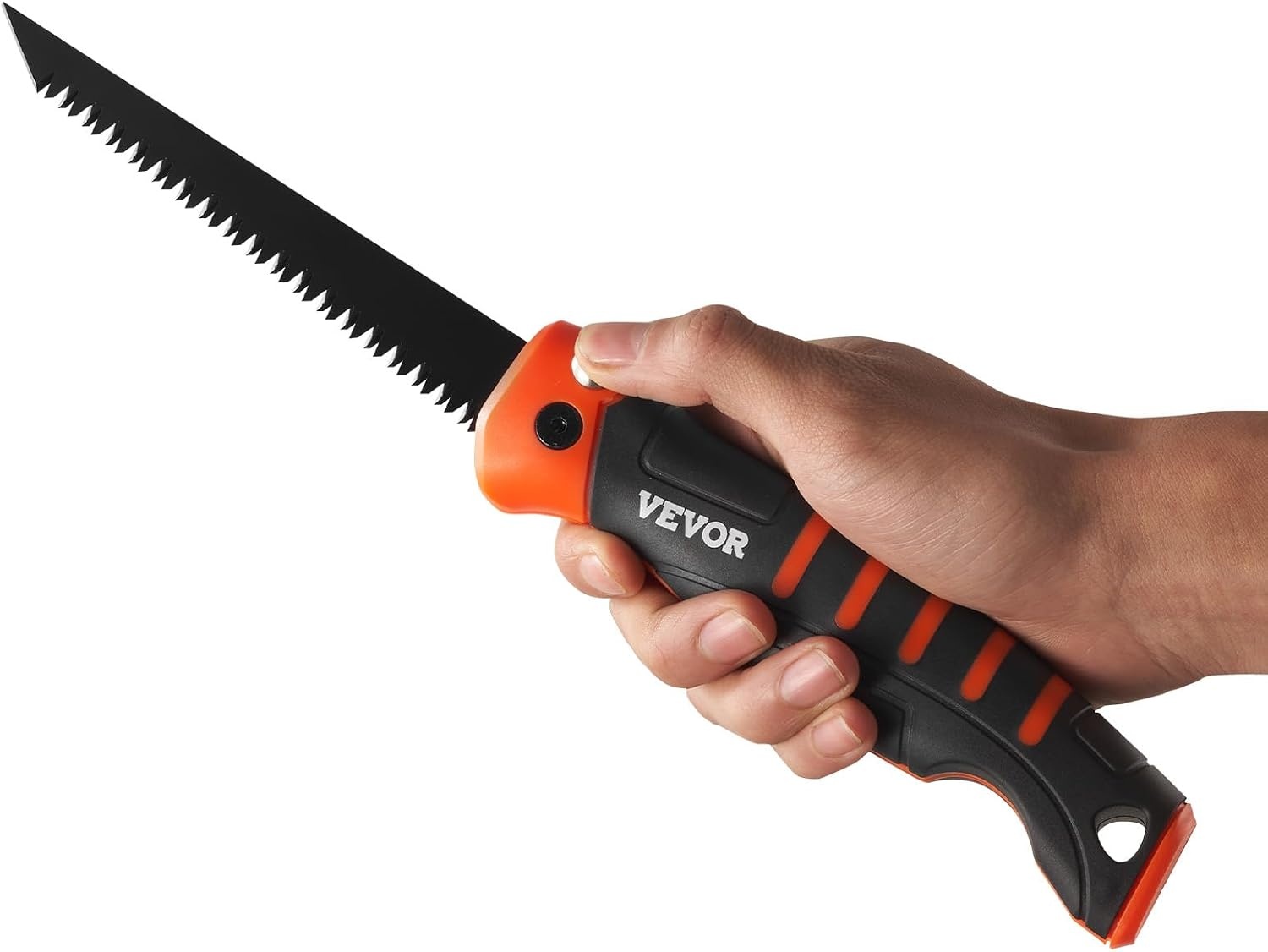 image:imageVEVOR Keyhole Saw 6 in Soft Grip Handle 8in1 MultiBlades Drywall Triple Ground Teeth for Cutting Drywall Wood Metel Plastic Plywood Wallboard Thin Sheet5 inch