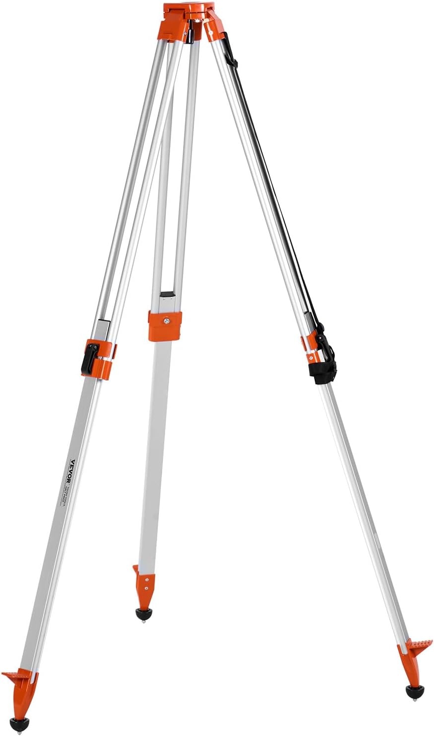 image:imageVEVOR Laser Level Tripod Stand 5811 Thread Mount 450711437 inch Height Adjustment Heavy Duty Survey Tripod with Level Bubble amp Diffusion Limiter Liftable NonSkid Feet for ConstructionRetractable Legsprofessional