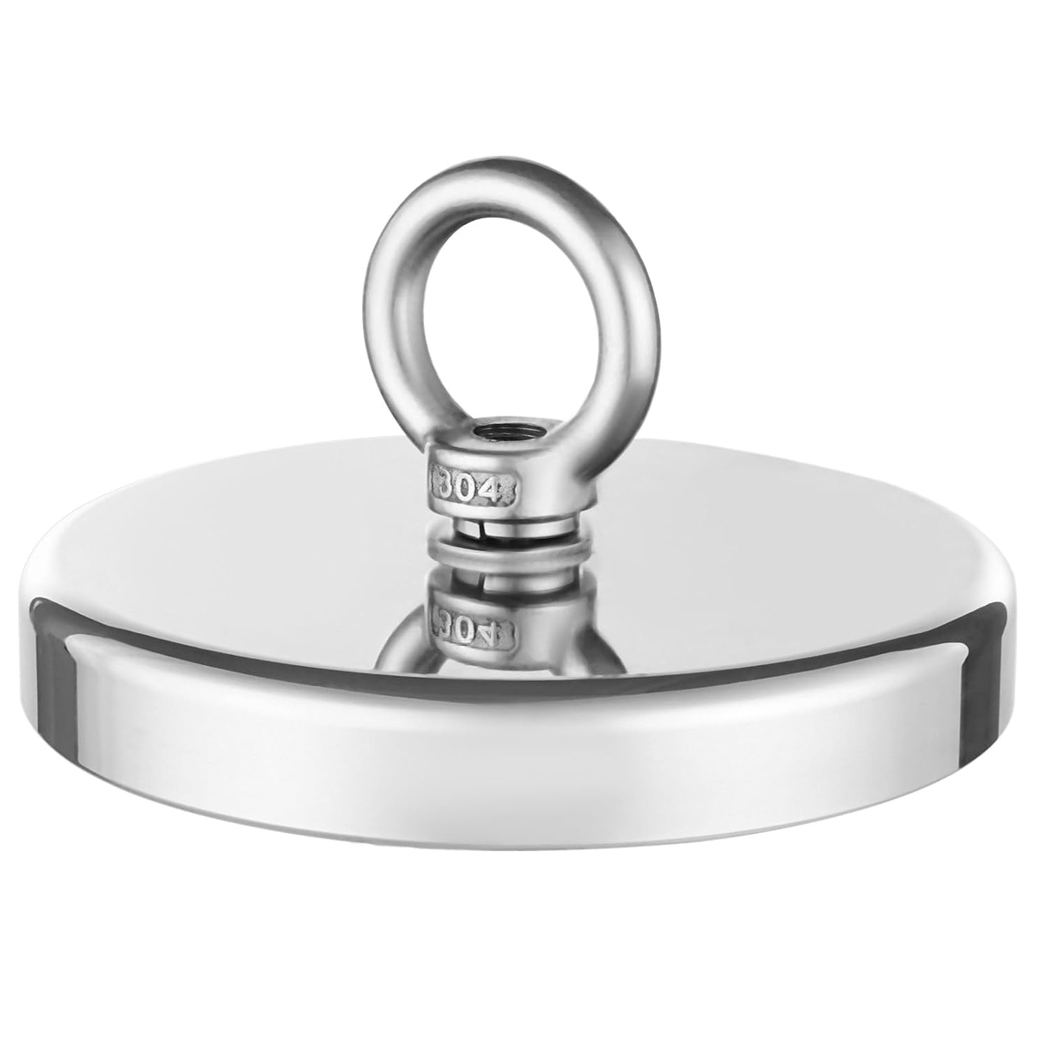 image:imageVEVOR Magnet Fishing Kit 2000 LBS907 Kg SingleSided Pulling Force Rare Earth Neodymium Magnet Includes Grappling Hook Heavy Duty Rope Gloves Eyebolt Carry Case1300 lbs Set