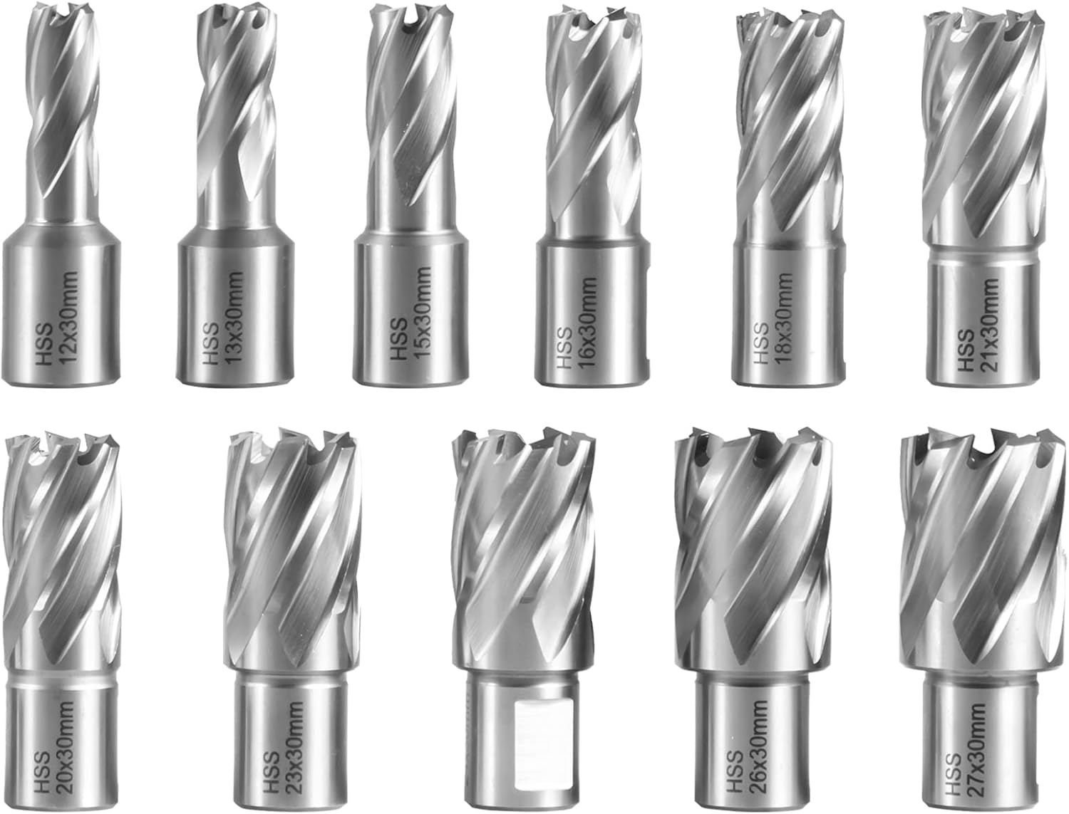 image:imageVEVOR Magnetic Drill 1100W 157 Boring Diameter 2697lbf12000N Portable Electric Mag Drill Press with 7 Bits 580 RPM Max Speed Drilling Machine for any Surface and Home Improvement12pcs