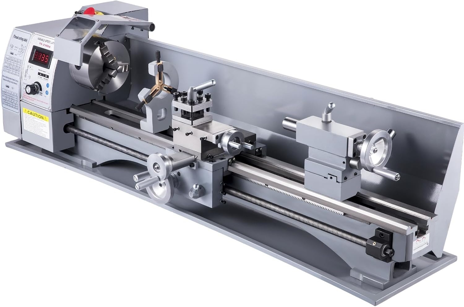 image:imageVEVOR Metal Lathe 210x720 Mini Lathe Machine 2500 RPM Variable Speed Change 750W Precision Mini Lathe Metal Working Lathe with Brushless Motor Milling Machine for Various Metal Turning210x800