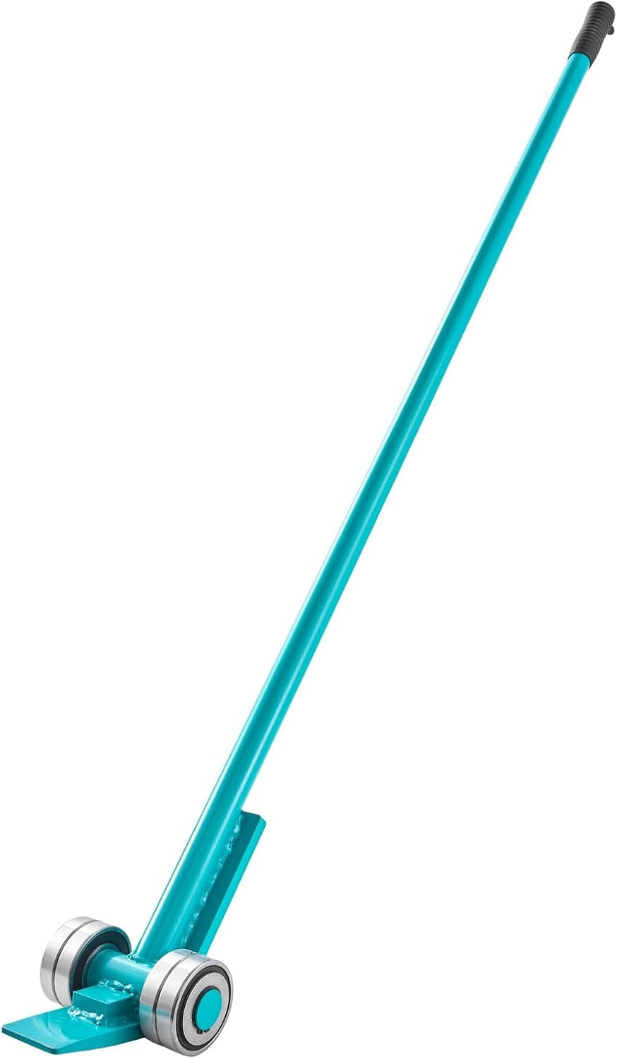 image:imageVEVOR Prylever Bar 4T8818LBS Load Capacity 45FT Length Steel Handle Lever Dollyr with 28 Wheels for Large Pallets Heavy Items Concrete Blocks Heavy Duty Equipment Handling4T47FT