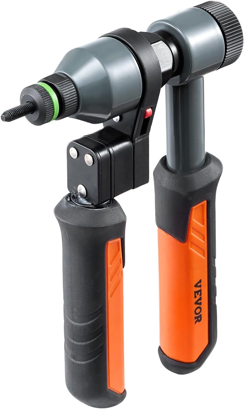 image:imageVEVOR Rivet Nut Tool 16 inch Rivnut Tool Kit with 13PCS Metric and SAE Mandrels 186PCS Rivet Nuts Semiauto Retraction M3 M4 M5 M6 M8 M10 M12 1420 51618 3816 1213 832 1024RIVET NUT TOOL
