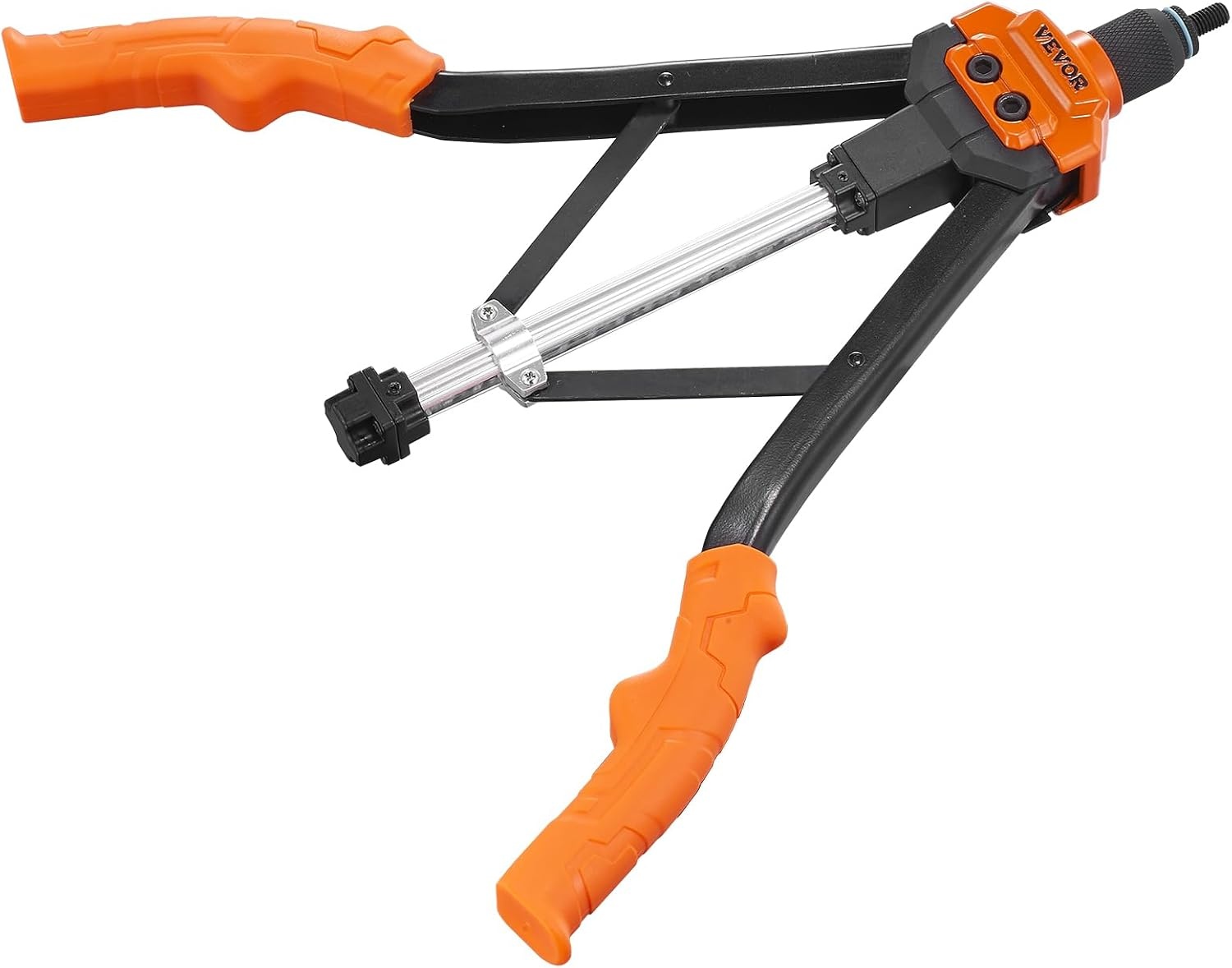 image:imageVEVOR Rivet Nut Tool 16 inch Rivnut Tool Kit with 13PCS Metric and SAE Mandrels 186PCS Rivet Nuts Semiauto Retraction M3 M4 M5 M6 M8 M10 M12 1420 51618 3816 1213 832 1024RIVET NUT TOOL
