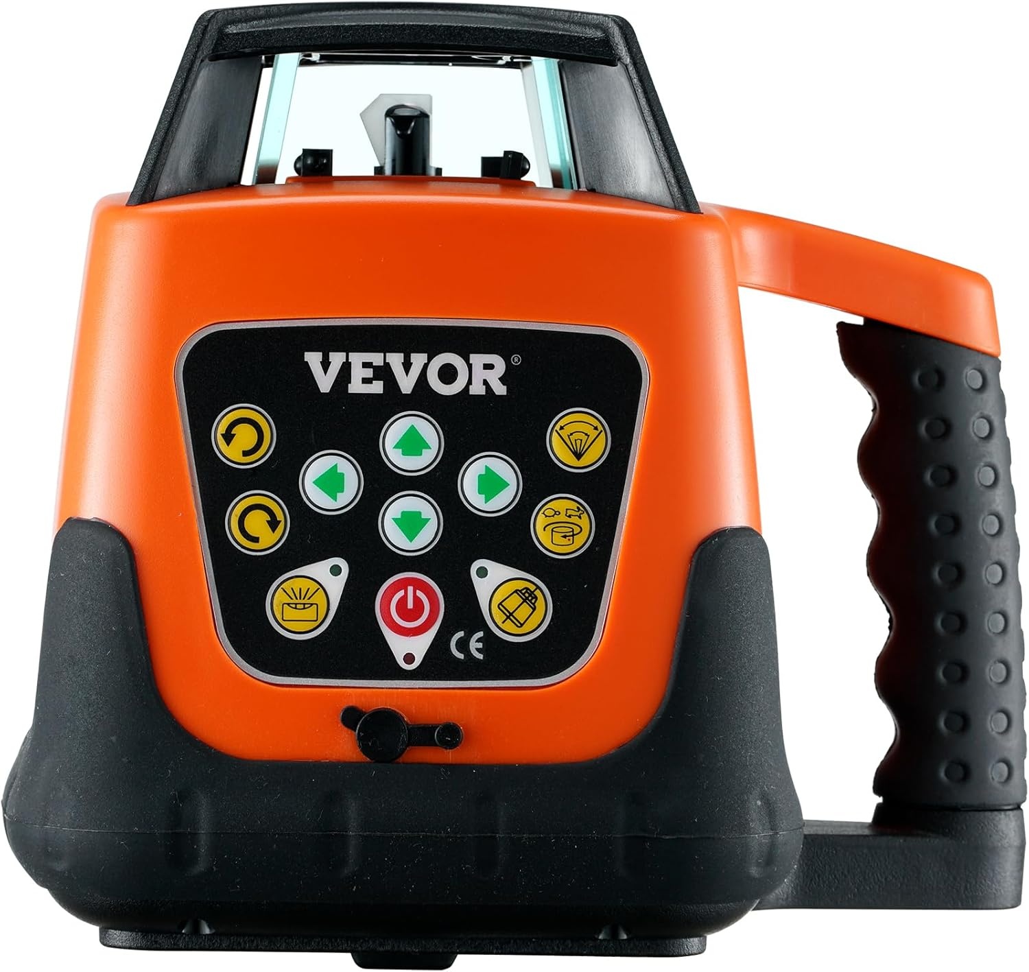 image:imageVEVOR Rotary Laser Level 2000ft360 Degree Self Leveling Green Cross Line Laser5 Rotation Speedsamp4 Scanning Angles AdjustmentIP66 Waterproof Remote Control Manual Selfleveling ModeBattery Included