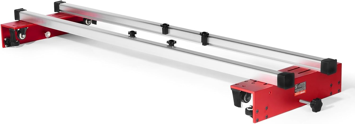 image:imageVEVOR Router Sled 60 inches Portable and Adjustable Slab Flattening Jig DIY Woodworking Router Sled for Flattening Slabs for Wood Flattening Home DIY