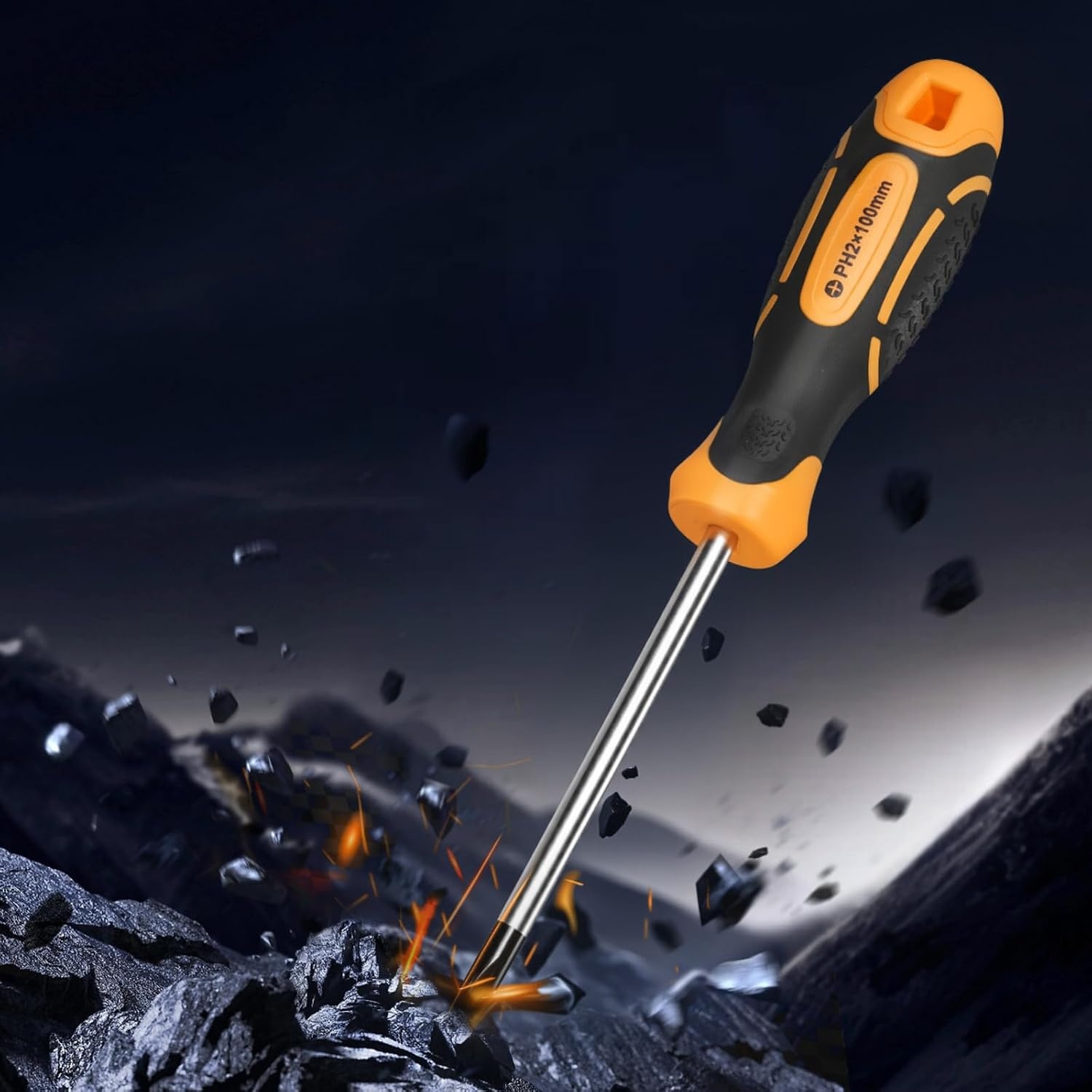 image:imageVEVOR Screwdriver Set 59Piece Small Precision Screwdriver Set with Phillips Flat Head Torx Pentalobe Bits Tweezer for Men Mini Cleaning Repair Tool Kit for iPhone MacBook Laptop Computer12 in 1 Fiexed Type