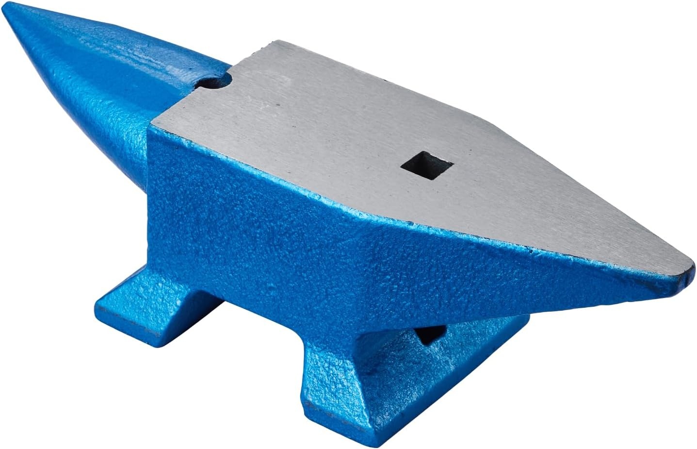 image:imageVEVOR Single Horn Anvil 132Lbs Cast Steel Anvil for Blacksmiths amp Jewelers Durable amp Robust Metal Working ToolBlue 22LB