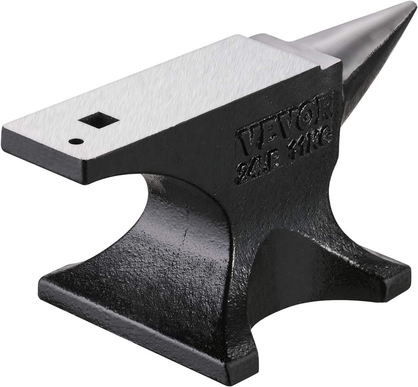 image:imageVEVOR Single Horn Anvil 25lbs Cast Steel Anvil with Stable Base Metal Working Tool for Blacksmiths25LBs