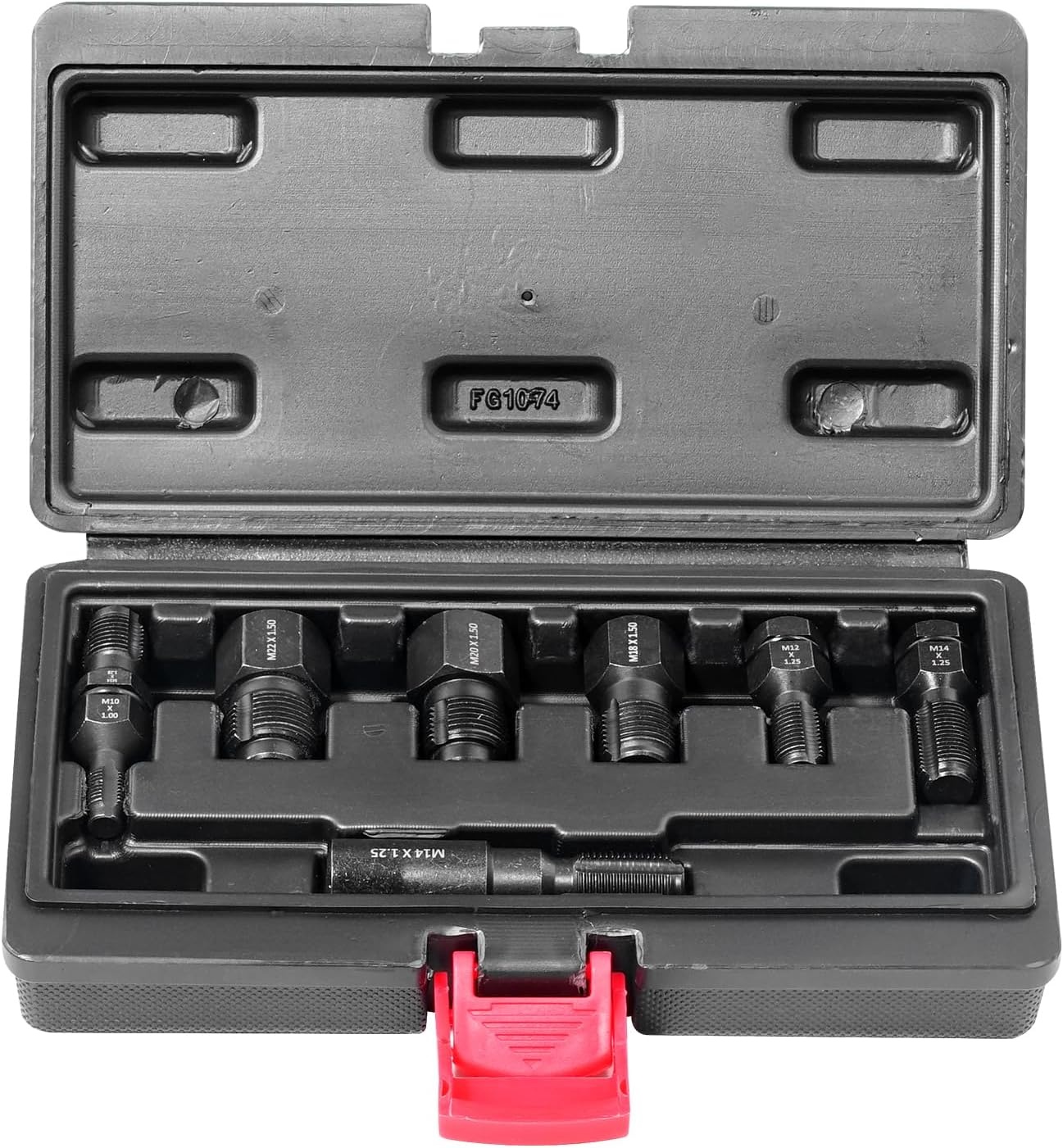 image:imageVEVOR Thread Repair Kit 166Piece Metric HSS Drill Helicoil Repair Kit M5 M6 M8 M10 M12 Portable Rethreading Tool Kit Thread Inserts Taps Breakoff Installation ToolsMETRIC