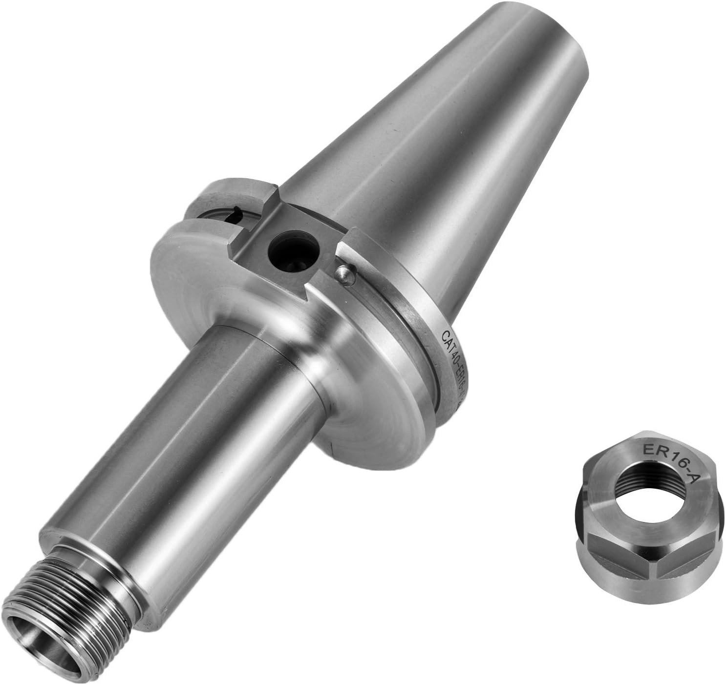 image:imageVevor 4Pcs CAT40 Tool Holder ER16 Collet Chuck Set length 100mm Chuck Tool Holder Set Mill Holder for CNC Engraving Machine Milling Lathe4Pcs CAT40 ER16 100mm Amazoncom
