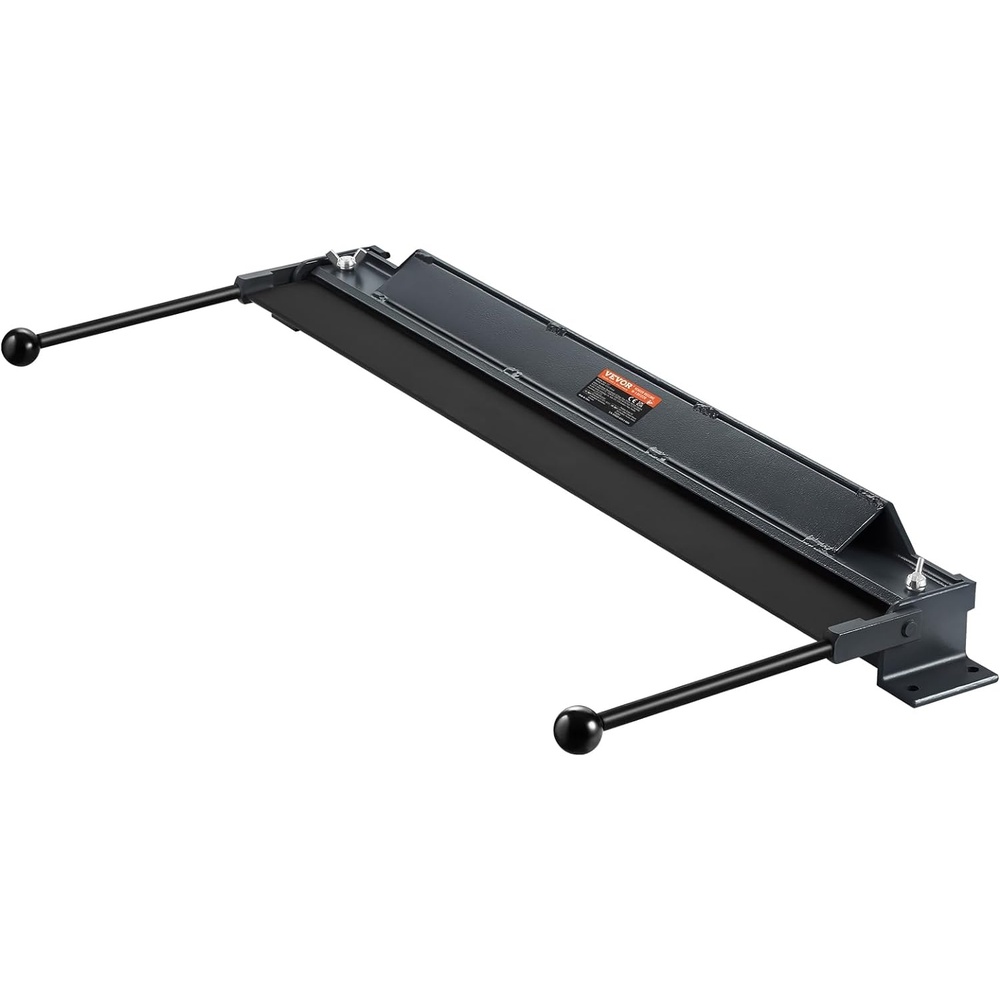 image:imageVEVOR Box and Pan Brake 48Inch 0130 Degrees Sheet Metal Bending Brake Portable Mini Metal Bender with 20 Gauge Low Carbon Steel 14 Gauge Aluminum Capacity Power Handle for Metal Bending48inch