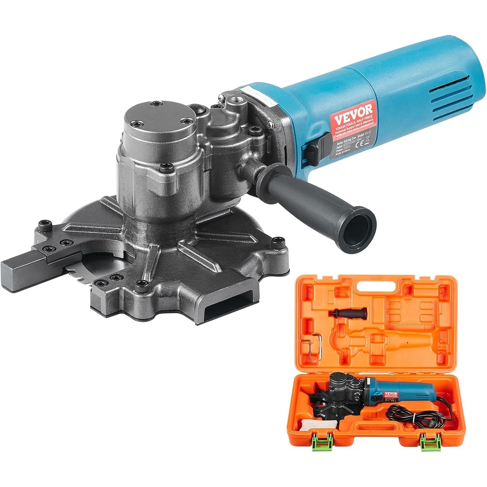 image:imageVEVOR Electric Rebar Cutter 1100W Portable Cuts up to 32 inch 440mm Rebar High Power Steel Concrete Cutter with Auxiliary Handle amp Tool Case RD101100W RCS40