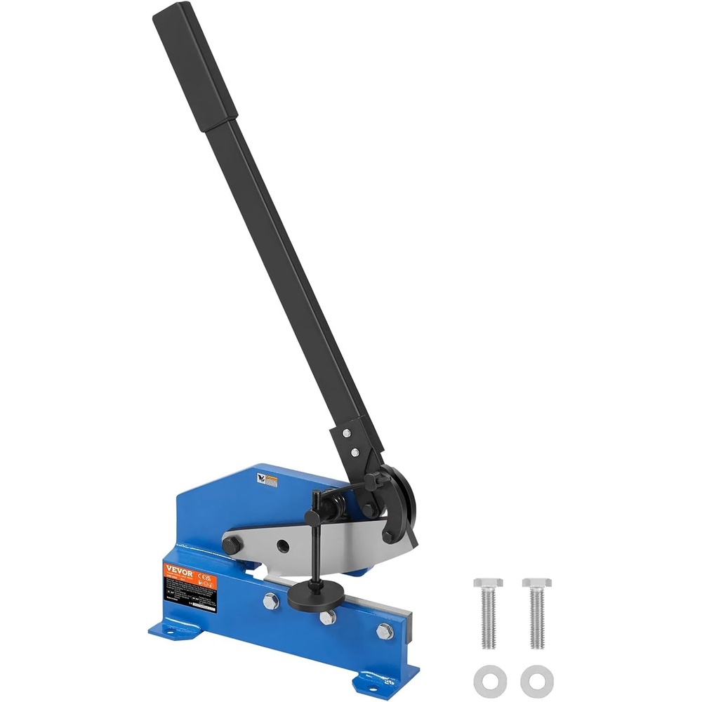 image:imageVEVOR Hand Plate Shear 12Manual Metal Cutter Cutting Thickness14 Inch MaxMetal Steel Frame Snip Machine Benchtop 12 Inch Rodfor Shear Carbon Steel Plates and Bars8inch