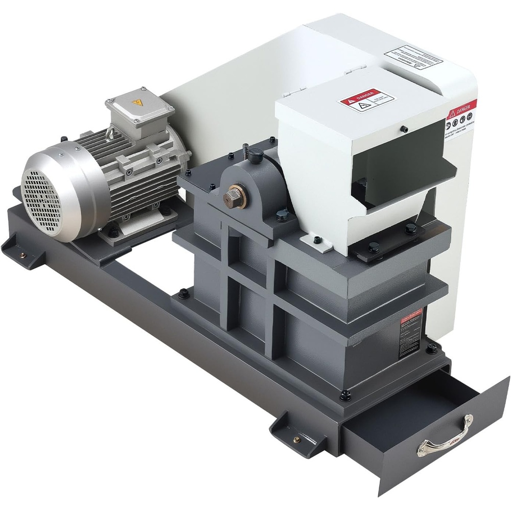 image:imageVEVOR Jaw Crusher Machine 22KW High Power Rock Stone Crush Machine 610 x 512 inch Feeding Port 1740 RPM Speed Stone Shatter Grinder Electric Stone Shatter 220V for Rock Coal Glass Bottle
