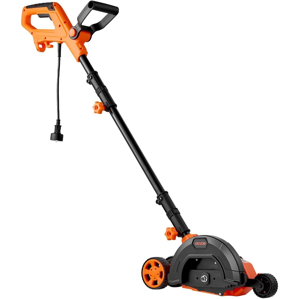 image:imageVEVOR Lawn Edger 9inch Large Blade 20 V Battery Powered Cordless Edger Lawn Tool with 3Position Blade Depth Adjustable Handle with Battery and Charger for Lawns Driveways and Sidewalk Edges8 inches