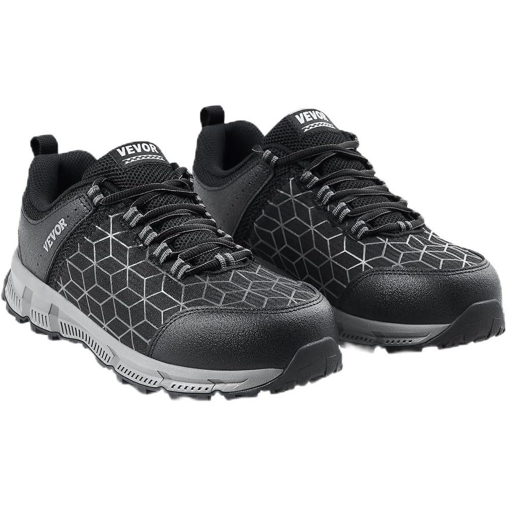 image:imageVEVOR Mens Steel Toe Shoes for MenBlack