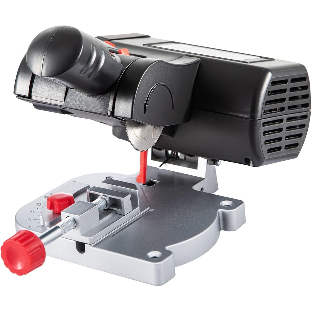 image:imageVEVOR Mini Miter Cutoff Chop Saw 110V Two 2516 Blade of Steel and Resin with 12inch Cutting Depth 045 Benchtop Miter Saw for Copper Aluminum Wood Zinc in Hobby Craft