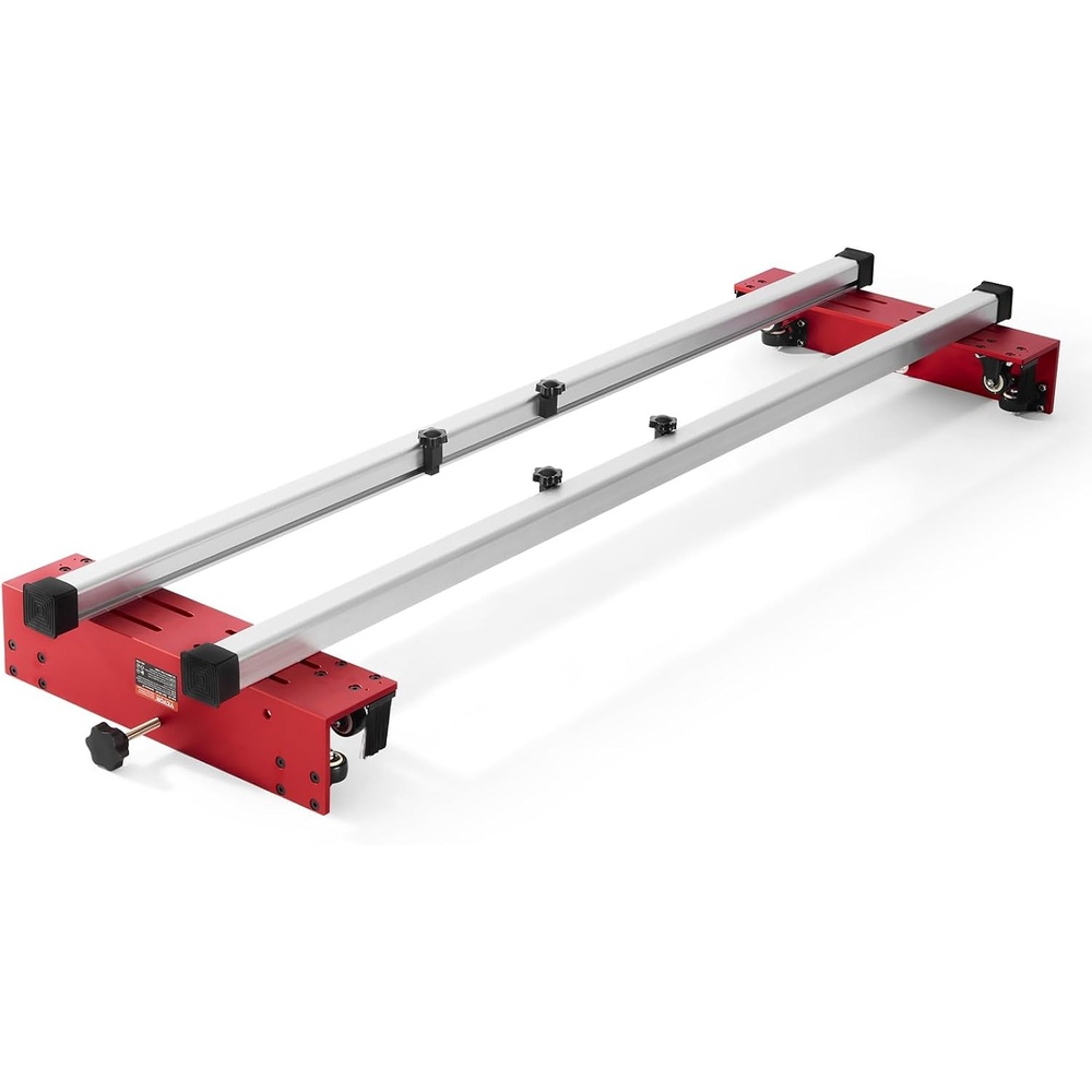 image:imageVEVOR Router Sled 60 inches Portable and Adjustable Slab Flattening Jig DIY Woodworking Router Sled for Flattening Slabs for Wood Flattening Home DIY