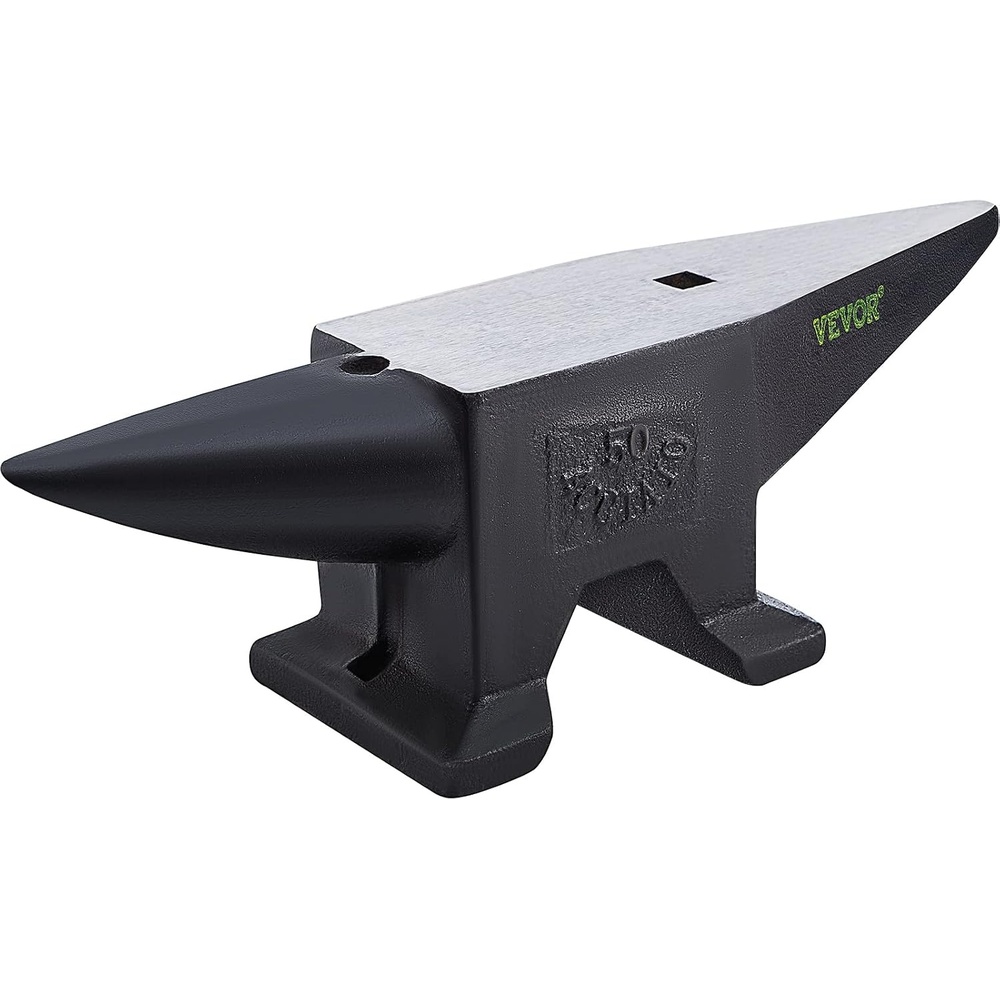 image:imageVEVOR Single Horn Anvil 25lbs Cast Steel Anvil with Stable Base Metal Working Tool for Blacksmiths105LBs