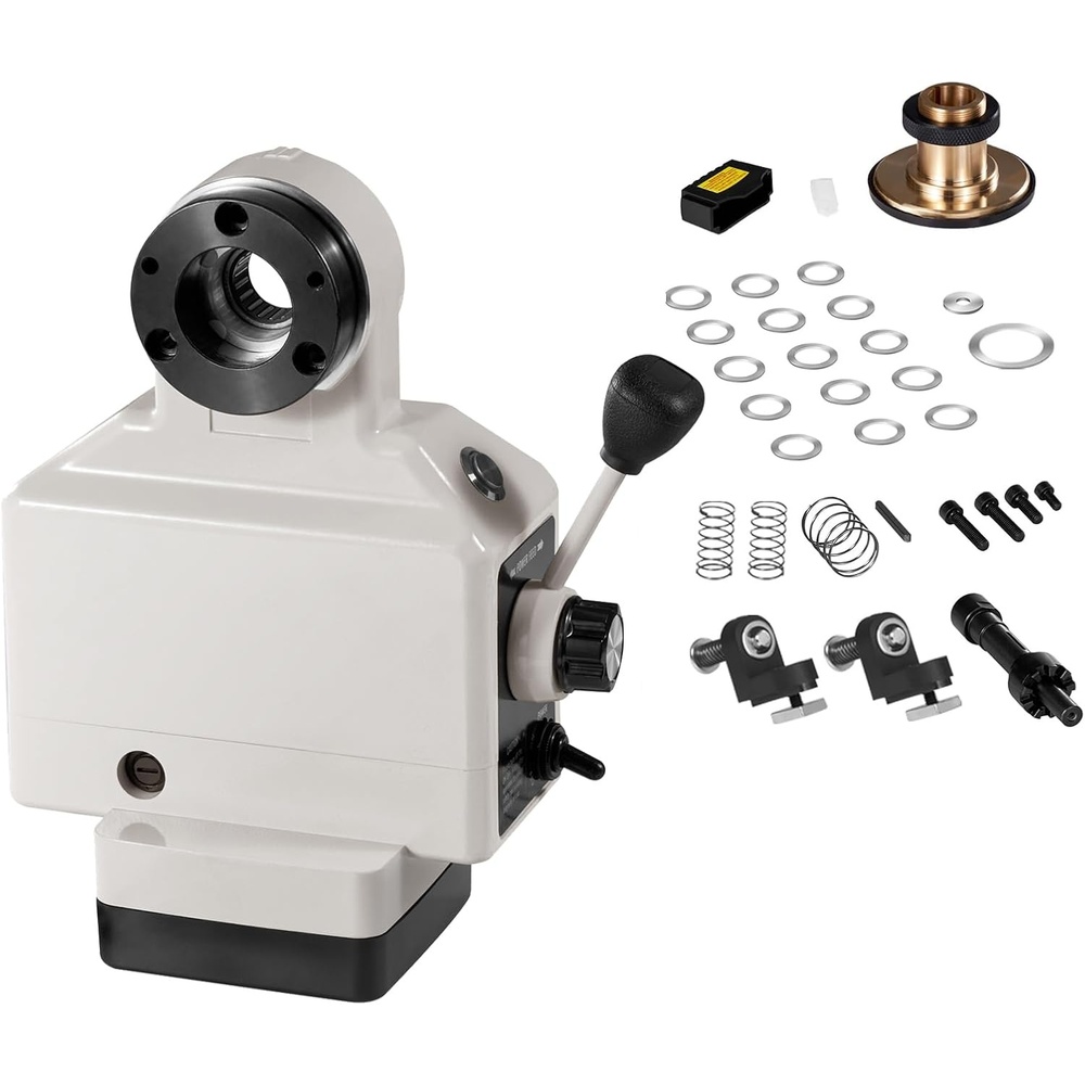 image:imageVEVOR ZAxis Power Feed Power Table Mill Feeder for Milling Machines 0200 RPM Adjustable Speed 450 inlb Torque 120V Table Feed for Bridgeport and KneeType Mills with 58 End Shaft Diameter