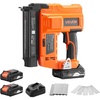 20V Nailer & Stapler (2 Batteries)