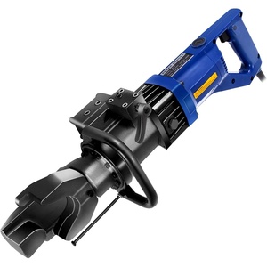 Happybuy Electric Hydraulic Rebar Bender,1700W Desktop Electric Rebar Bender,Bending up to 1 Inch #8 6-25mm Rebar Bending Angle 0-180 Degrees,with Foot Pedal for Bending Steel Rope(1700W RB-25)(900W Hand Held Rebar Bender)