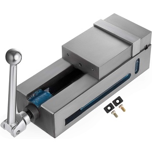 Mophorn Milling Vise 4″/100mm,Bench Clamp Vise Nodular Cast Iron Material,Clamping Vise Clamping Force 19KN Max, Milling Machine Vise(4 inch)